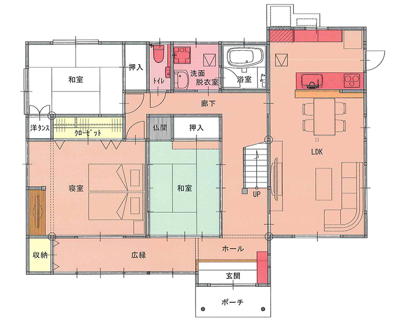 施工後図面