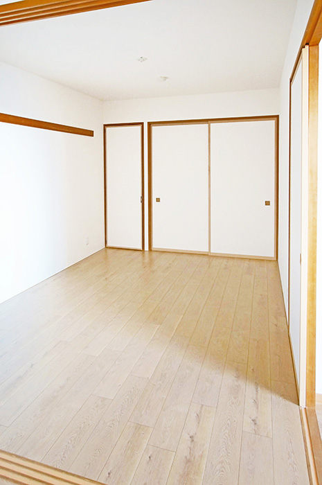 和室から洋室へ