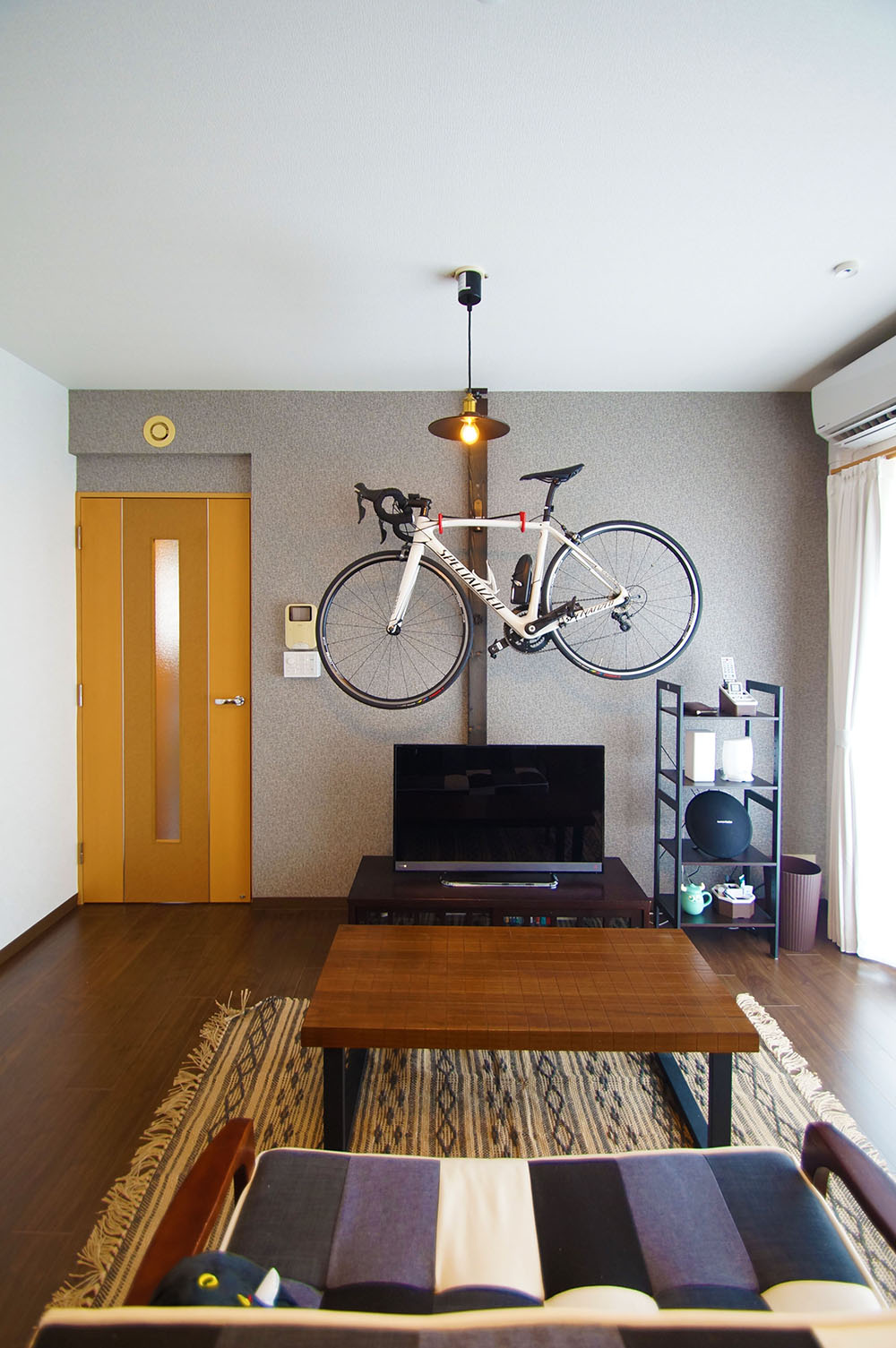 自転車のあるインテリア