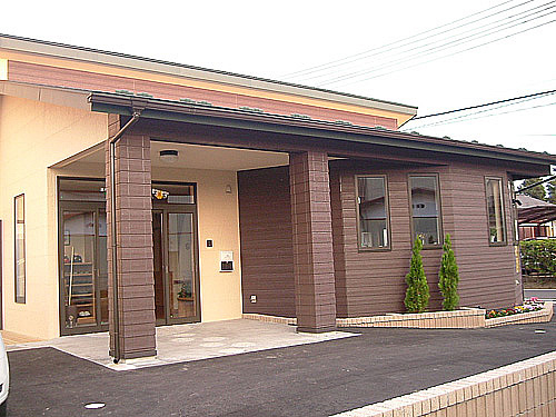 広いエントランス